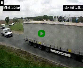 <h2>Webcam en périphérie de Chartres sur la N123, à hauteur de Luisant. Vue orientée vers Chartres</h2>