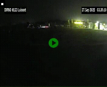 <h2>Webcam en périphérie de Chartres sur la N123, à hauteur de Luisant. Vue orientée vers Chartres</h2>