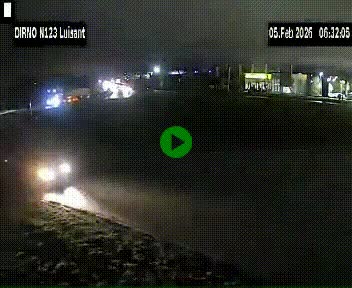 <h2>Webcam en périphérie de Chartres sur la N123, à hauteur de Luisant. Vue orientée vers Chartres</h2>