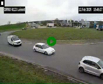 <h2>Webcam en périphérie de Chartres sur la N123, à hauteur de Luisant. Vue orientée vers Chartres</h2>