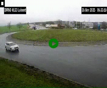 <h2>Webcam en périphérie de Chartres sur la N123, à hauteur de Luisant. Vue orientée vers Chartres</h2>