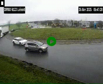 <h2>Webcam en périphérie de Chartres sur la N123, à hauteur de Luisant. Vue orientée vers Chartres</h2>