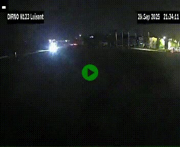 <h2>Webcam en périphérie de Chartres sur la N123, à hauteur de Luisant. Vue orientée vers Chartres</h2>