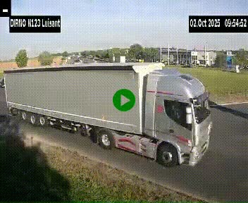 <h2>Webcam en périphérie de Chartres sur la N123, à hauteur de Luisant. Vue orientée vers Chartres</h2>