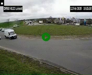 <h2>Webcam en périphérie de Chartres sur la N123, à hauteur de Luisant. Vue orientée vers Chartres</h2>