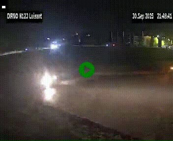 <h2>Webcam en périphérie de Chartres sur la N123, à hauteur de Luisant. Vue orientée vers Chartres</h2>