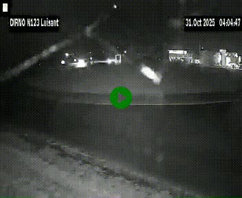 Webcam en périphérie de Chartres sur la N123, à hauteur de Luisant. Vue orientée vers Chartres