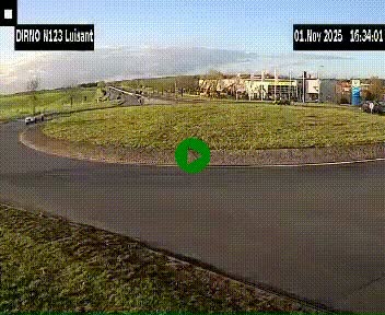 <h2>Webcam en périphérie de Chartres sur la N123, à hauteur de Luisant. Vue orientée vers Chartres</h2>