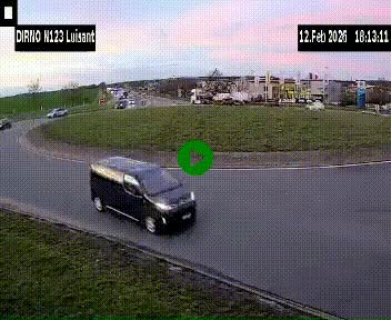 <h2>Webcam en périphérie de Chartres sur la N123, à hauteur de Luisant. Vue orientée vers Chartres</h2>