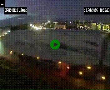 <h2>Webcam en périphérie de Chartres sur la N123, à hauteur de Luisant. Vue orientée vers Chartres</h2>