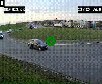 <h2>Webcam en périphérie de Chartres sur la N123, à hauteur de Luisant. Vue orientée vers Chartres</h2>