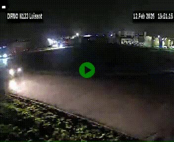 <h2>Webcam en périphérie de Chartres sur la N123, à hauteur de Luisant. Vue orientée vers Chartres</h2>