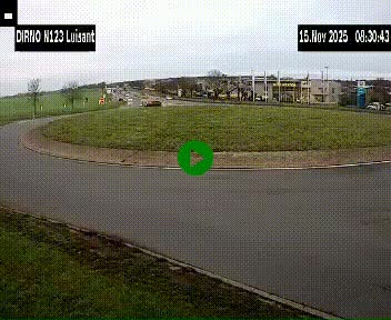 <h2>Webcam en périphérie de Chartres sur la N123, à hauteur de Luisant. Vue orientée vers Chartres</h2>