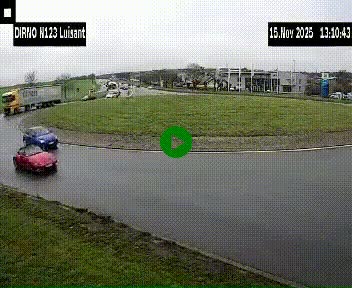 <h2>Webcam en périphérie de Chartres sur la N123, à hauteur de Luisant. Vue orientée vers Chartres</h2>