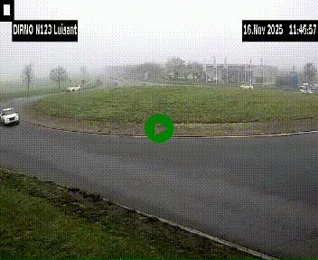 <h2>Webcam en périphérie de Chartres sur la N123, à hauteur de Luisant. Vue orientée vers Chartres</h2>