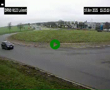 <h2>Webcam en périphérie de Chartres sur la N123, à hauteur de Luisant. Vue orientée vers Chartres</h2>