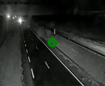 Webcam à hauteur de Vert-en-Drouais sur la N12, en périphérie de Dreux. Vue orientée vers Alençon