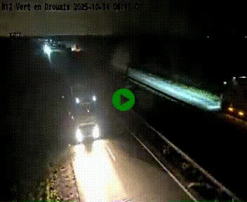 <h2>Webcam à hauteur de Vert-en-Drouais sur la N12, en périphérie de Dreux. Vue orientée vers Alençon</h2>