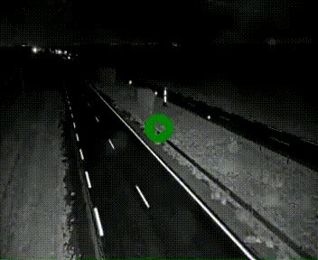<h2>Webcam à hauteur de Vert-en-Drouais sur la N12, en périphérie de Dreux. Vue orientée vers Alençon</h2>