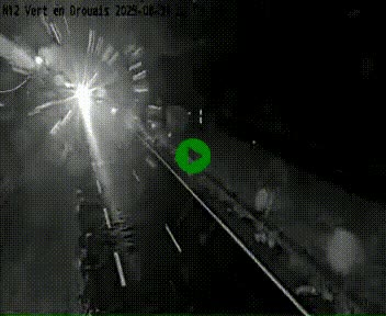 Webcam à hauteur de Vert-en-Drouais sur la N12, en périphérie de Dreux. Vue orientée vers Alençon