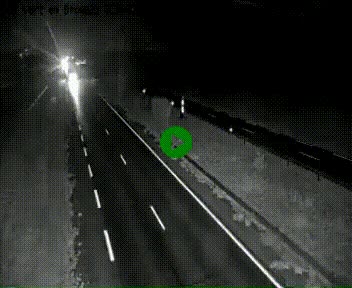 Webcam à hauteur de Vert-en-Drouais sur la N12, en périphérie de Dreux. Vue orientée vers Alençon
