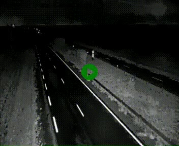Webcam à hauteur de Vert-en-Drouais sur la N12, en périphérie de Dreux. Vue orientée vers Alençon