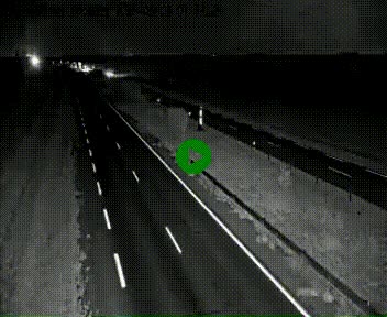 Webcam à hauteur de Vert-en-Drouais sur la N12, en périphérie de Dreux. Vue orientée vers Alençon