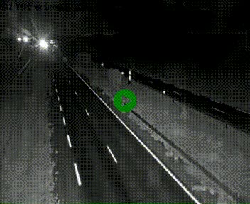 <h2>Webcam à hauteur de Vert-en-Drouais sur la N12, en périphérie de Dreux. Vue orientée vers Alençon</h2>
