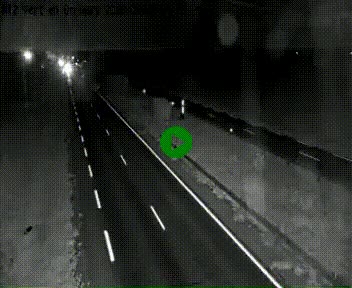 <h2>Webcam à hauteur de Vert-en-Drouais sur la N12, en périphérie de Dreux. Vue orientée vers Alençon</h2>