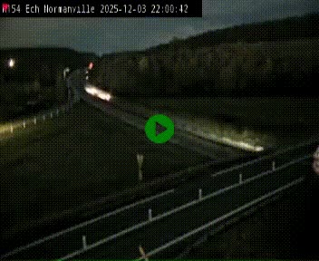 Webcam à hauteur du Leclerc Normanville sur la N154. Vue orientée vers Rouen