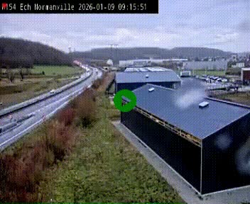 <h2>Webcam à hauteur du Leclerc Normanville sur la N154. Vue orientée vers Rouen</h2>