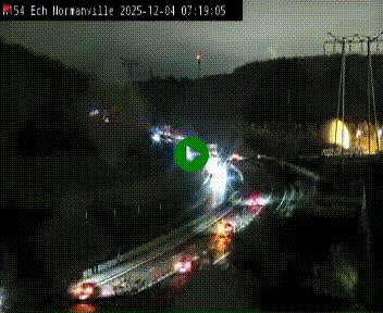 <h2>Webcam à hauteur du Leclerc Normanville sur la N154. Vue orientée vers Rouen</h2>