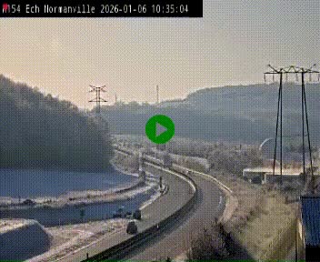 <h2>Webcam à hauteur du Leclerc Normanville sur la N154. Vue orientée vers Rouen</h2>