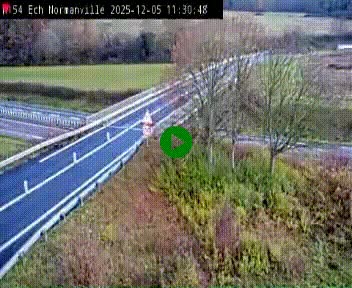 <h2>Webcam à hauteur du Leclerc Normanville sur la N154. Vue orientée vers Rouen</h2>