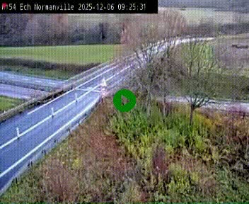 <h2>Webcam à hauteur du Leclerc Normanville sur la N154. Vue orientée vers Rouen</h2>