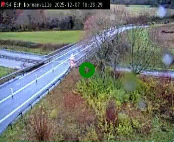 <h2>Webcam à hauteur du Leclerc Normanville sur la N154. Vue orientée vers Rouen</h2>