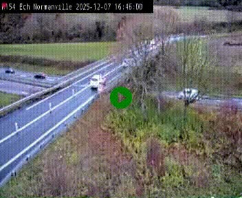 <h2>Webcam à hauteur du Leclerc Normanville sur la N154. Vue orientée vers Rouen</h2>
