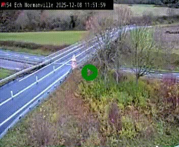 <h2>Webcam à hauteur du Leclerc Normanville sur la N154. Vue orientée vers Rouen</h2>