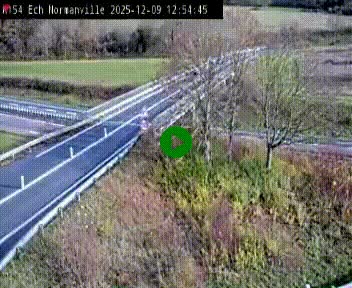 <h2>Webcam à hauteur du Leclerc Normanville sur la N154. Vue orientée vers Rouen</h2>