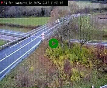 <h2>Webcam à hauteur du Leclerc Normanville sur la N154. Vue orientée vers Rouen</h2>