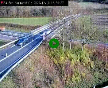 <h2>Webcam à hauteur du Leclerc Normanville sur la N154. Vue orientée vers Rouen</h2>