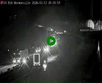 <h2>Webcam à hauteur du Leclerc Normanville sur la N154. Vue orientée vers Rouen</h2>