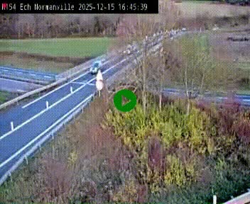 <h2>Webcam à hauteur du Leclerc Normanville sur la N154. Vue orientée vers Rouen</h2>