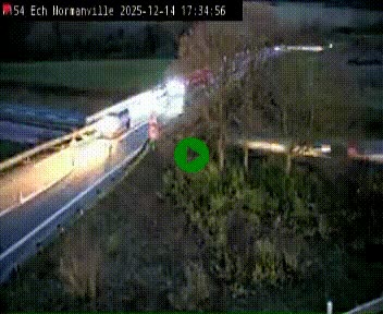 <h2>Webcam à hauteur du Leclerc Normanville sur la N154. Vue orientée vers Rouen</h2>