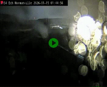 Webcam à hauteur du Leclerc Normanville sur la N154. Vue orientée vers Rouen