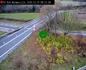 <h2>Webcam à hauteur du Leclerc Normanville sur la N154. Vue orientée vers Rouen</h2>