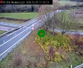 <h2>Webcam à hauteur du Leclerc Normanville sur la N154. Vue orientée vers Rouen</h2>