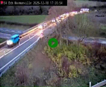 <h2>Webcam à hauteur du Leclerc Normanville sur la N154. Vue orientée vers Rouen</h2>