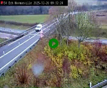 <h2>Webcam à hauteur du Leclerc Normanville sur la N154. Vue orientée vers Rouen</h2>