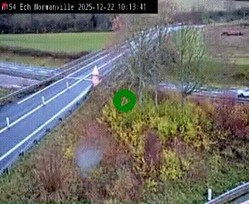 <h2>Webcam à hauteur du Leclerc Normanville sur la N154. Vue orientée vers Rouen</h2>